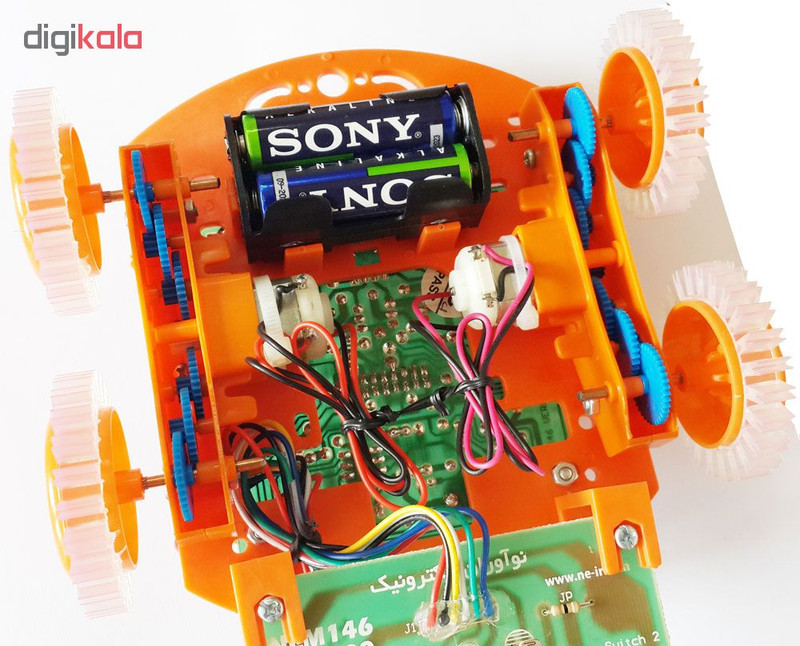 کیت آموزشی چهار ربات نوآوران الکترونیک مدل روبونو2