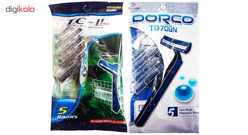 خود تراش مدل TG-II به همراه خودتراش دورکو مدل TD709N بسته 10 عددی خود تراش مدل TG-II به همراه خودتراش دورکو مدل TD709N بسته 10 عددی