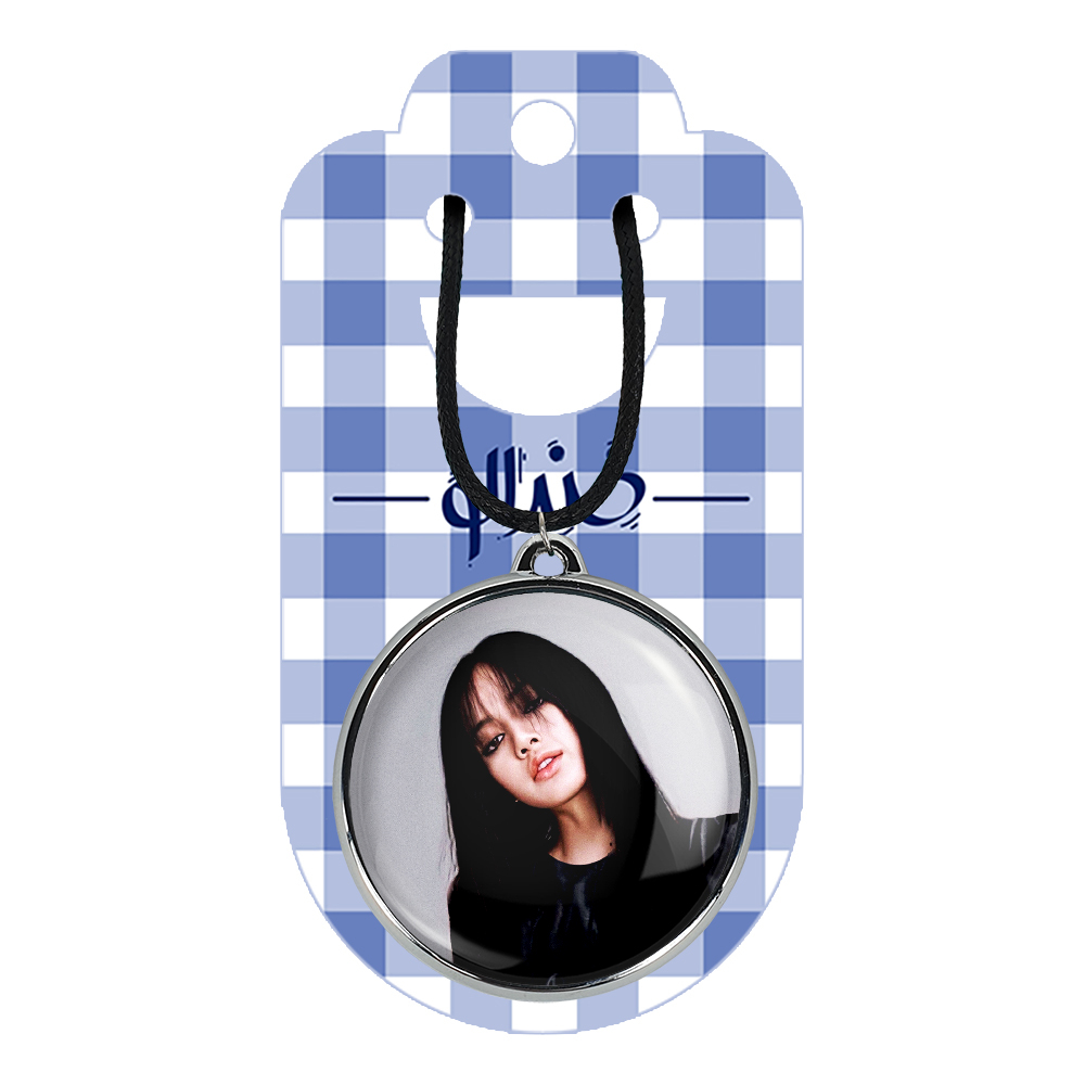 گردنبند خندالو مدل لیسا بلک پینک کد 1432514321