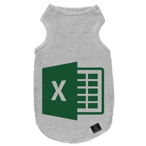 لباس سگ و گربه 27 طرح Microsoft Excel کد MH913 سایز S