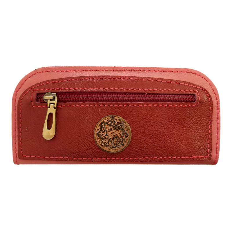 کیف پول زنانه مدل چرم طبیعی و مس سوکار کد 1701001