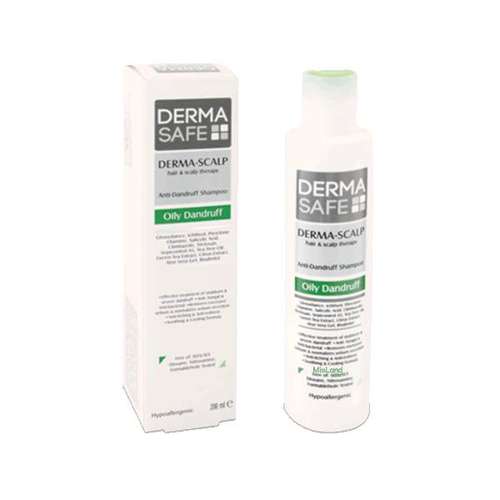 شامپو ضد شوره درماسیف سری درما اسکالپ مدل Oily Dandruff حجم ۲۰۰ میلی لیتر