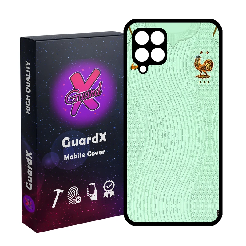 کاور گارد ایکس طرح فرانسه 2 مدل 10972 مناسب برای گوشی موبایل سامسونگ Galaxy A12/M12/F12