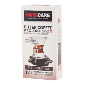 Swisscare Coffee Prolong Condoms 12 pcs