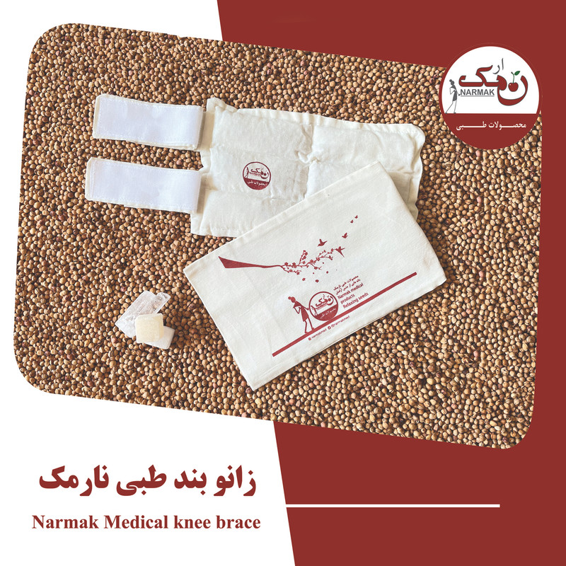 پد سرد و گرم نارمک مدل زانوبند کد +N13 پد سرد و گرم نارمک مدل زانوبند کد +N13