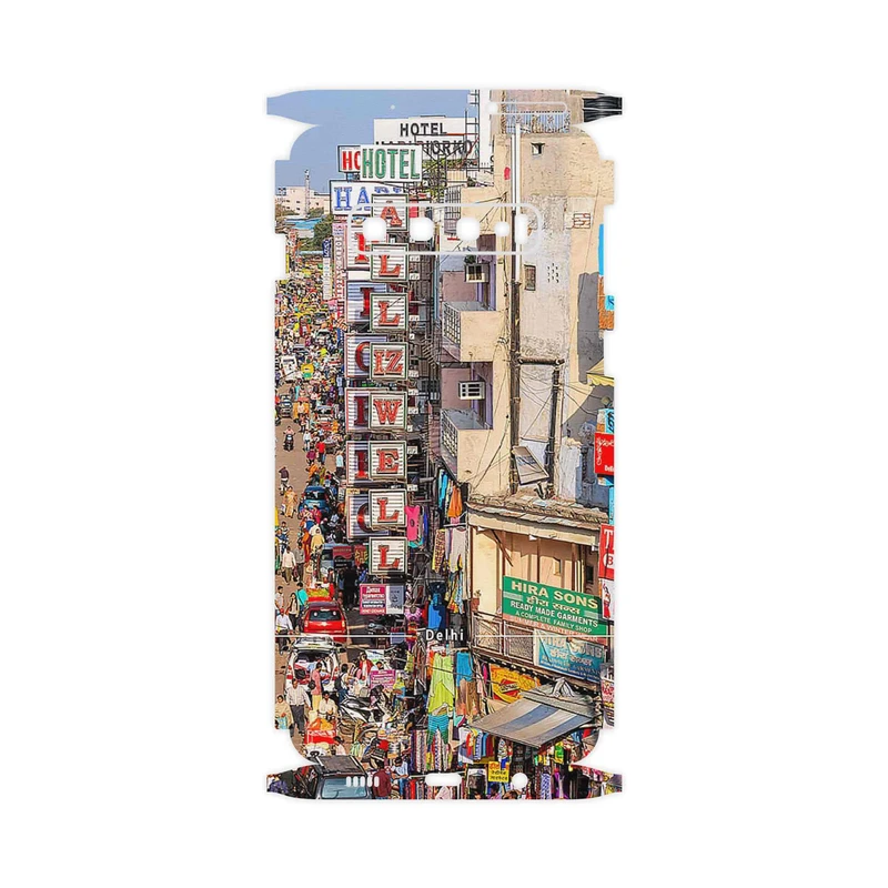 برچسب پوششی ماهوت مدل City of Delhi-FullSkin مناسب برای گوشی موبایل سامسونگ Galaxy S10