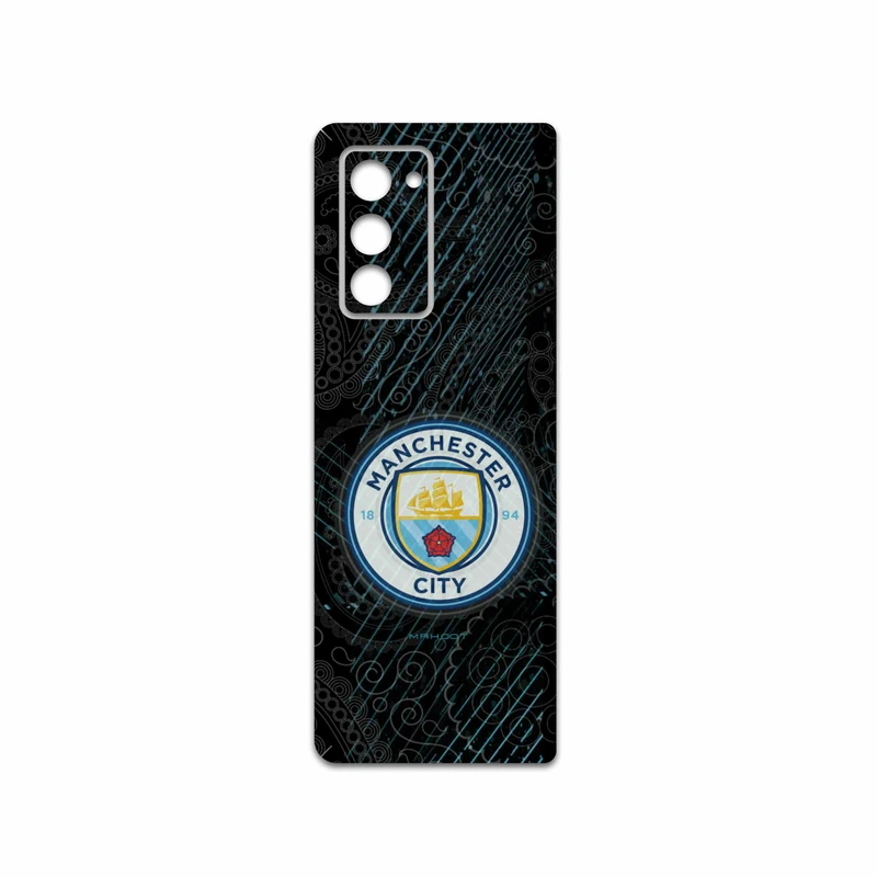 برچسب پوششی ماهوت مدل Manchester-City مناسب برای گوشی موبایل سامسونگ Galaxy Z FOLD 2