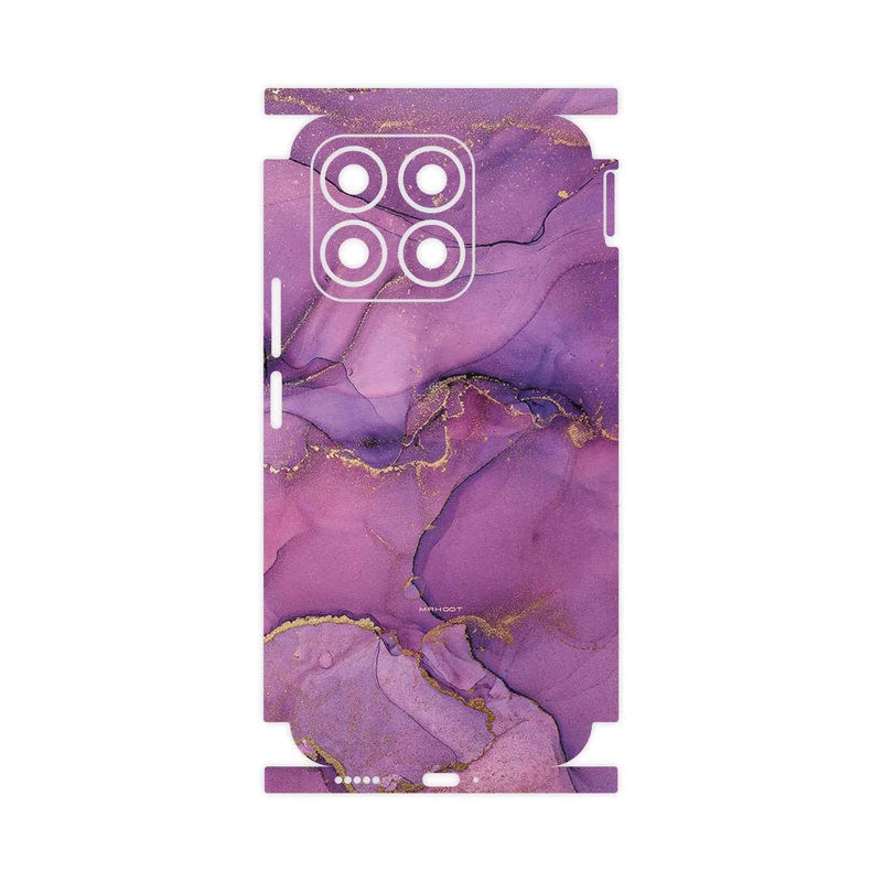 برچسب پوششی ماهوت مدل Purple Marble-FullSkin مناسب برای گوشی موبایل آنر X8b