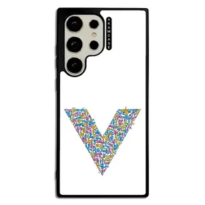 AKAM AMC-WSGS23U-ALPHADOODLEBET-22 Cover For Samsung Galaxy S23 Ultra