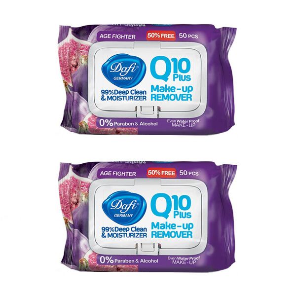 دستمال مرطوب دافی مدل AGE FIGHTERING Q10 PLUS مجموعه 2 عددی -  - 1