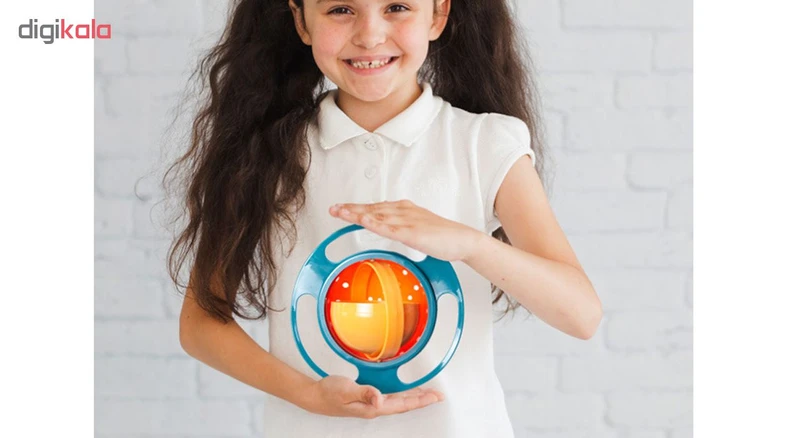 عکس شماره 3 : ظرف غذای کودک مدل universal gyro bowl 360