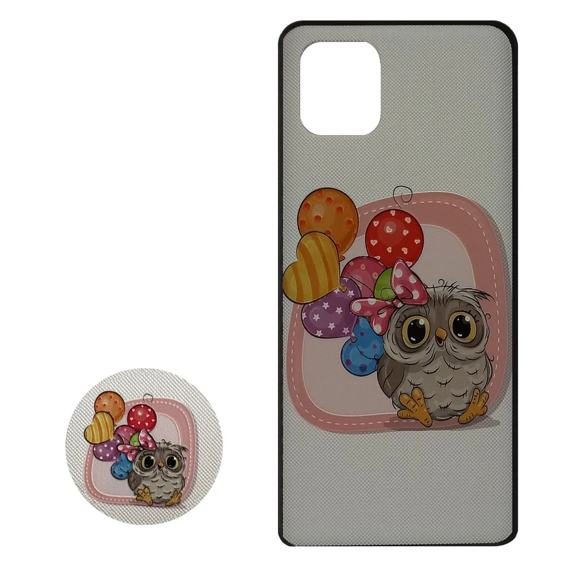 کاور مدل MRM4-118 مناسب برای گوشی موبایل سامسونگ Galaxy A72 به همراه پاپ سوکت