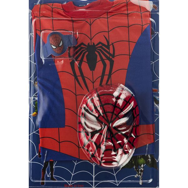 مشخصات قیمت و خرید ست لباس و ماسک کودک مدل Spider Man دیجی کالا