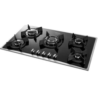 اجاق گاز صفحه&zwnj;ای پنج شعله استیل البرز مدل G-5904s