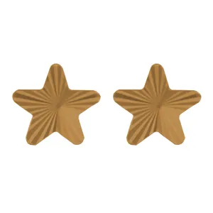 گوشواره طلا 18 عیار نازنین کد 112