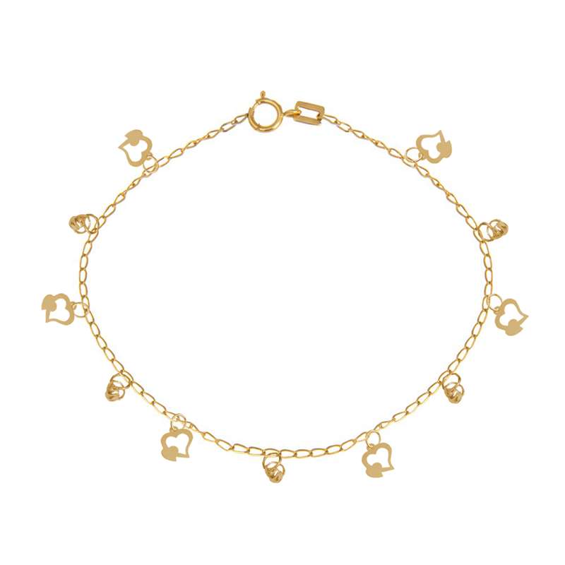 پابند طلا 18 عیار نازنین کد T2112 پابند طلا 18 عیار نازنین کد T2112