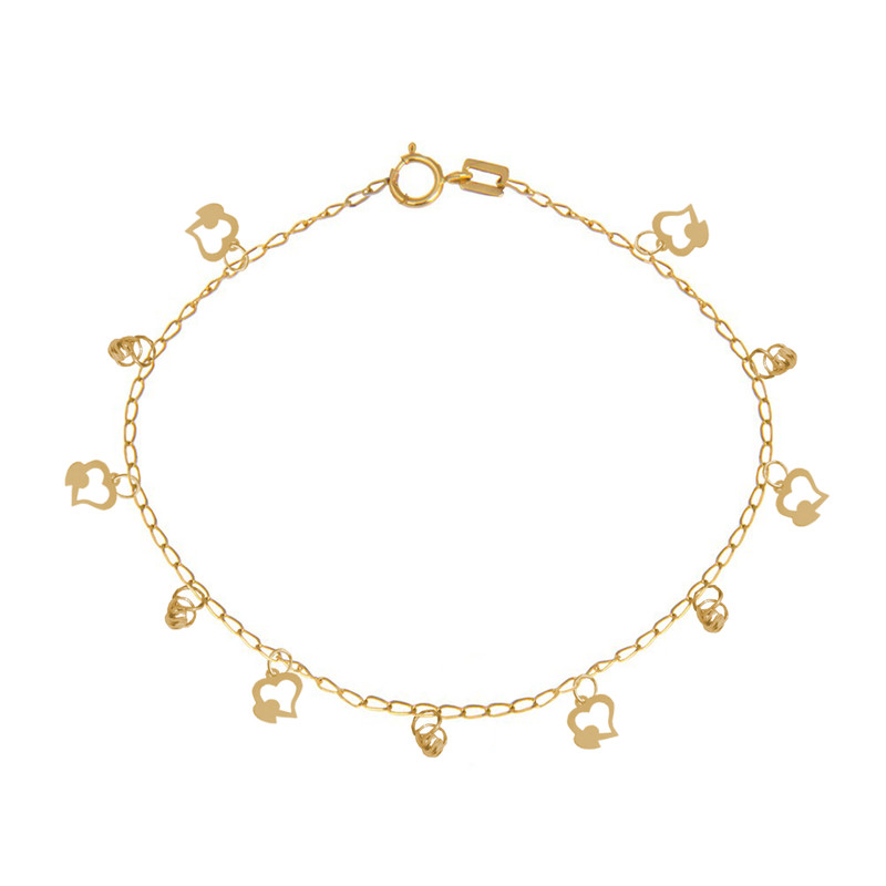 پابند طلا 18 عیار نازنین کد T2112 پابند طلا 18 عیار نازنین کد T2112