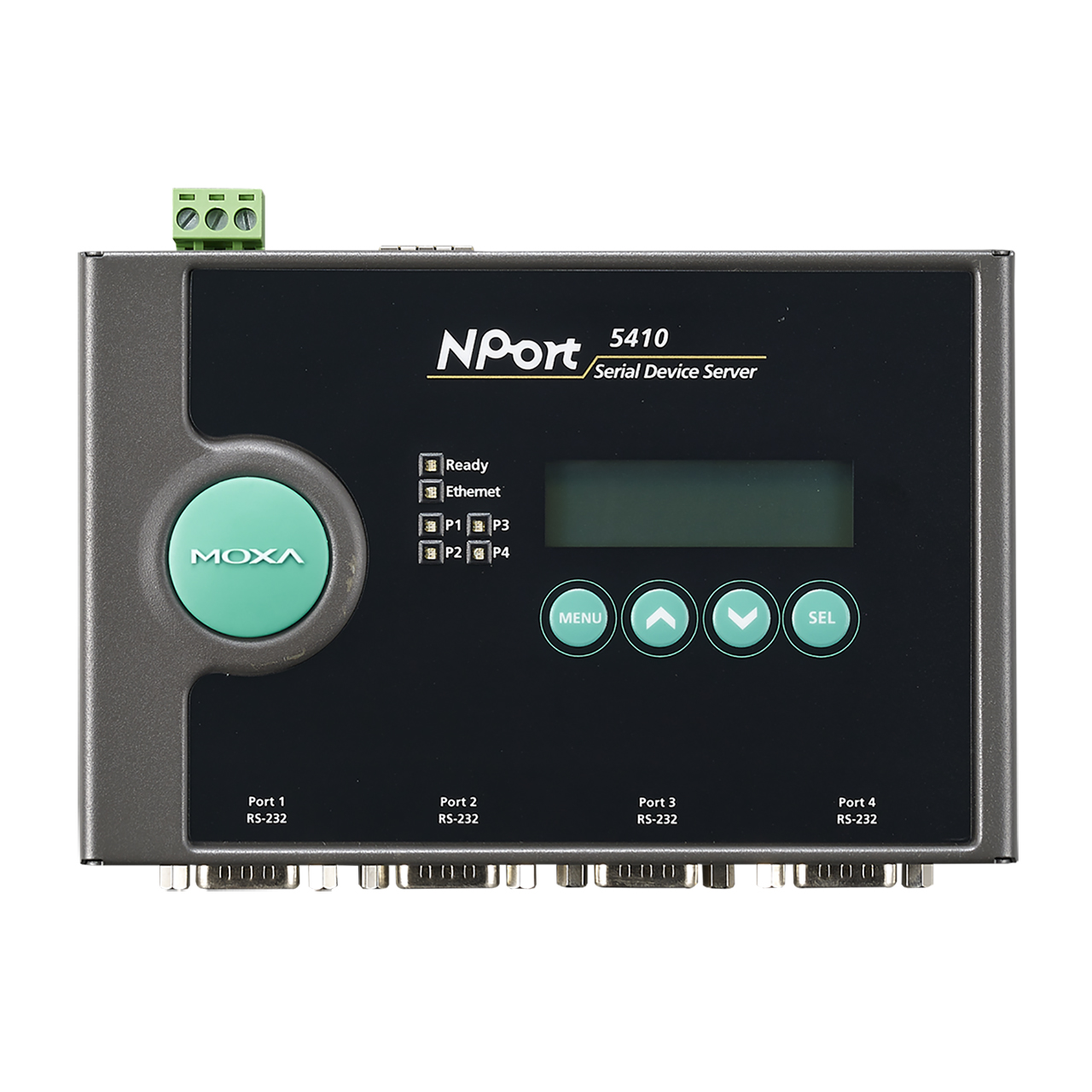 مبدل سریال به اترنت موگزا مدل  NPort 5410 w/adapter