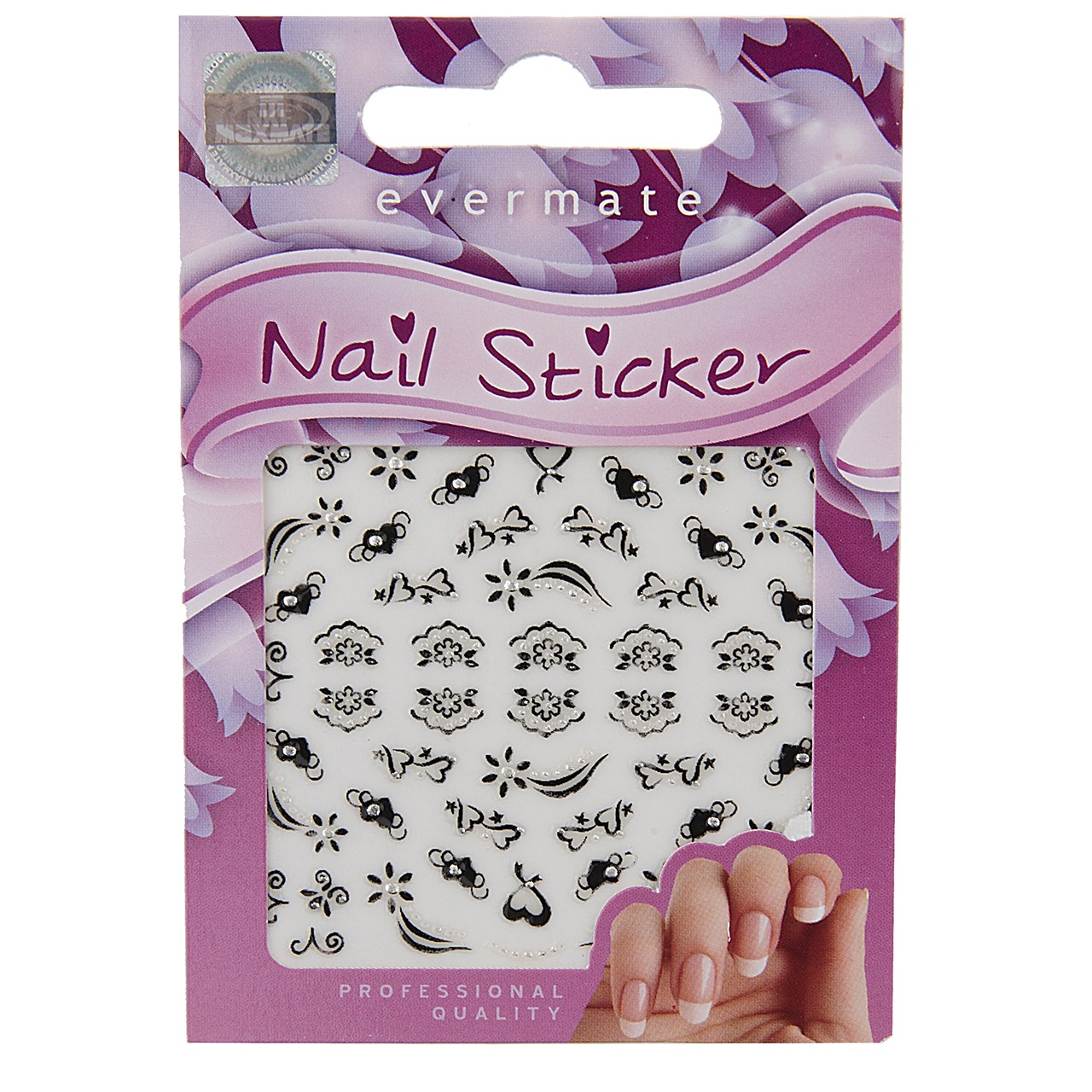 برچسب ناخن تریتون سری Nail Sticker مدل AAN-4214