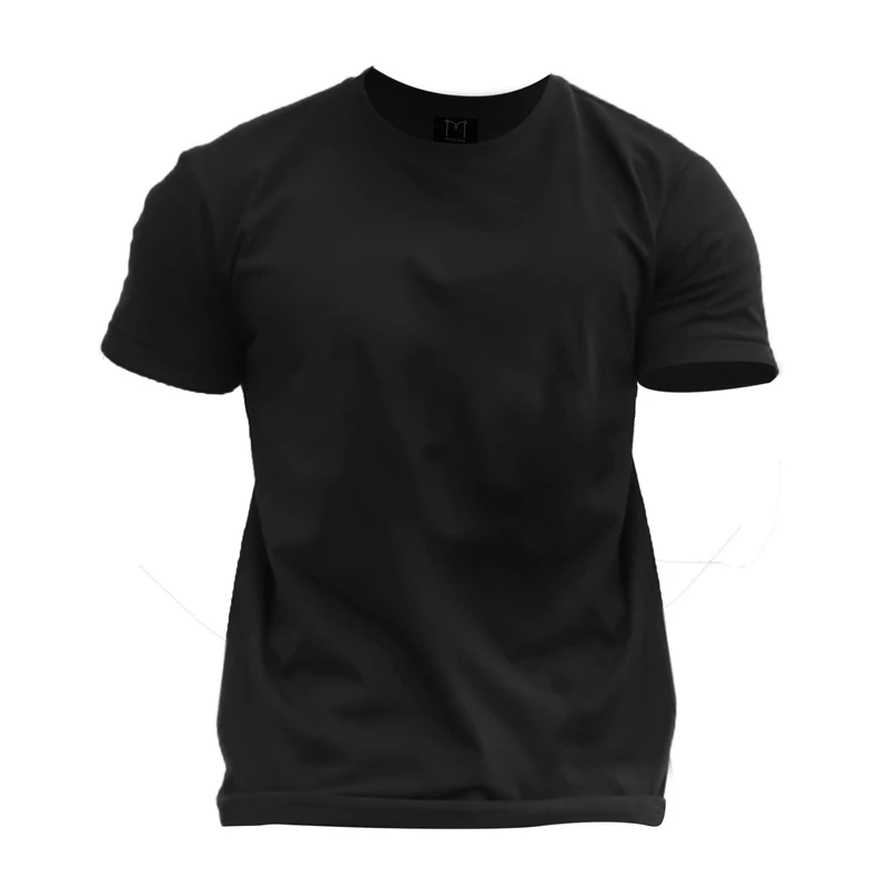 عکس شماره 3 : تی شرت آستین کوتاه مردانه مدل یقه گرد ساده basic