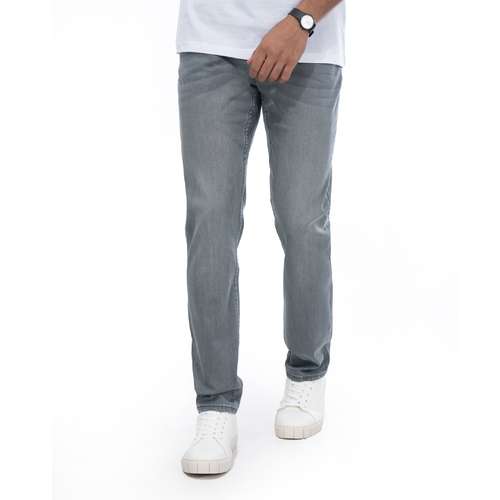 شلوار جین مردانه جوتی جینز مدل اسلیم فیت کد 122155 رنگ طوسی