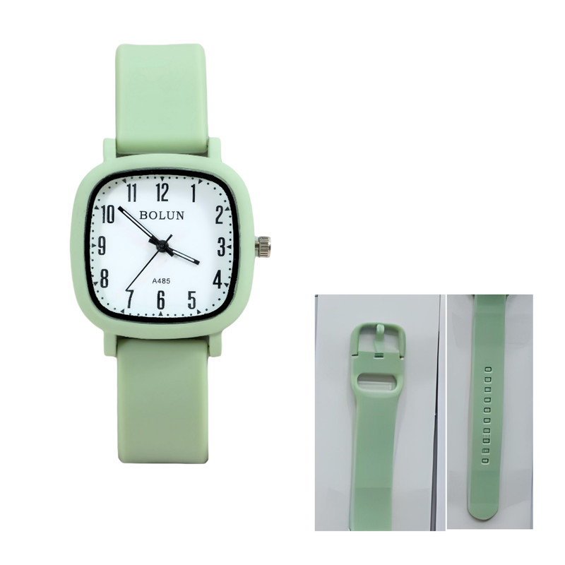 ساعت مچی  بچگانه عقربه ای بولون مدل بند پیو ضد حساسیت کد 1