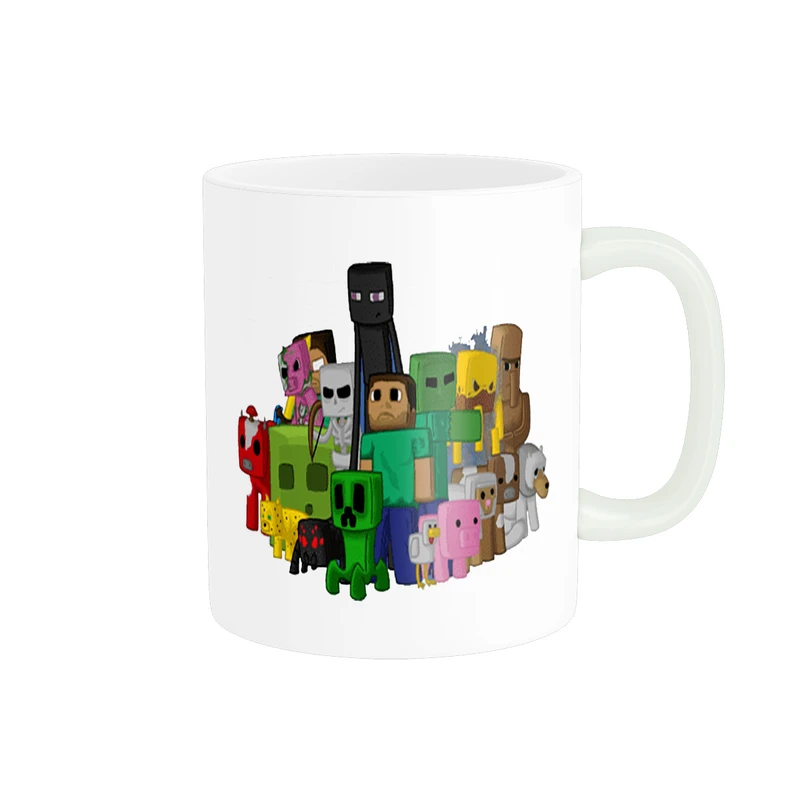 ماگ پادآفرین طرح گیم و فیلم ماینکرافت Minecraft game کد 0535