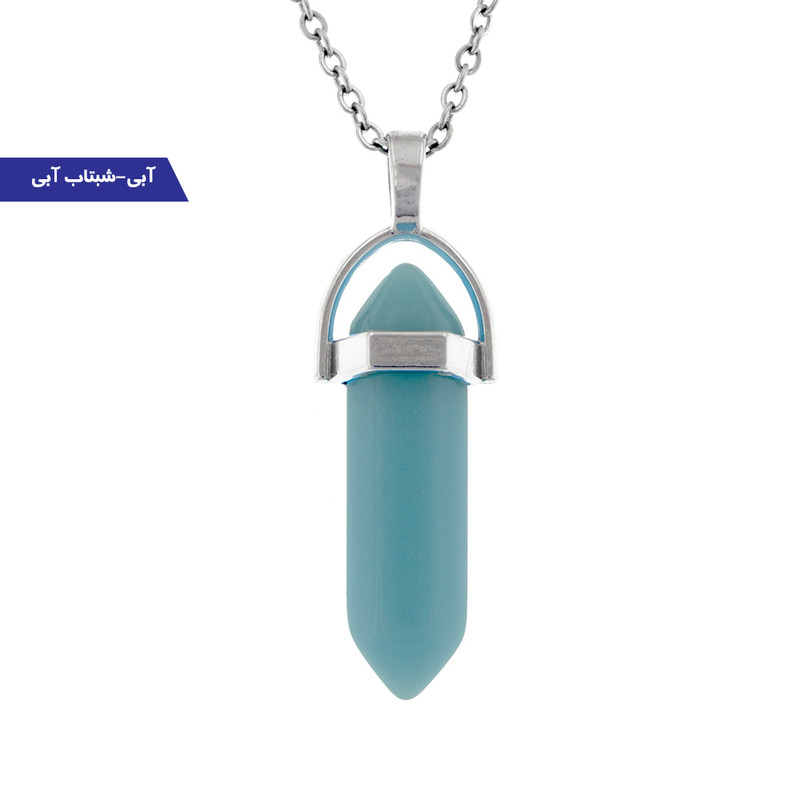 گردنبند برانت طرح شبتاب مدل کریستال سنگی گردنبند برانت طرح شبتاب مدل کریستال سنگی