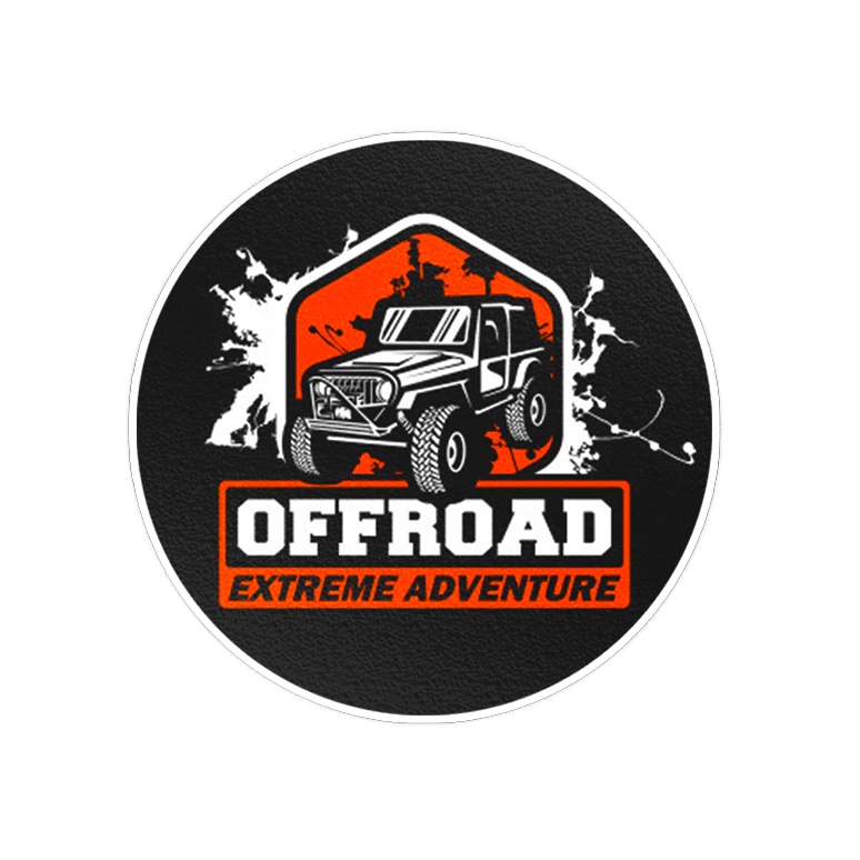 استیکر لپ تاپ ماسا دیزاین طرح OFF ROAD مدل STK963