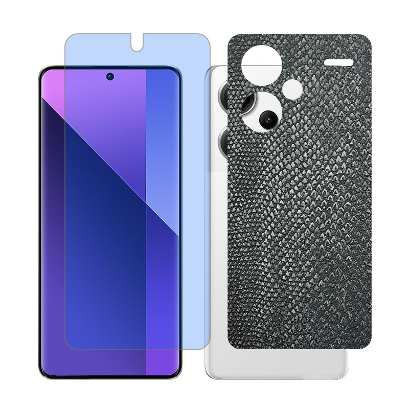 محافظ صفحه نمایش مات آنتی بلو گلس مدل Together مناسب برای گوشی موبایل شیائومی Redmi Note 13 Pro Plus به همراه برچسب پوششی