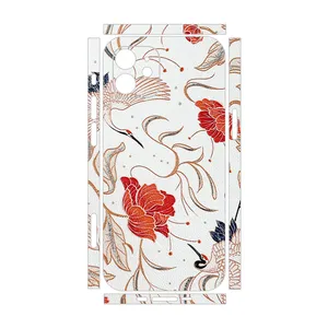 Remax cover sticker Leth model flower design suitable for Apple iPhone 12 mobile phone