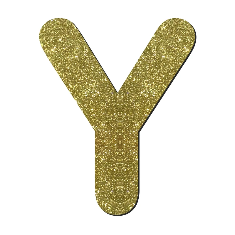 استیکر چوبی کودک مدل حروف لاتین کد MDF-T-Y