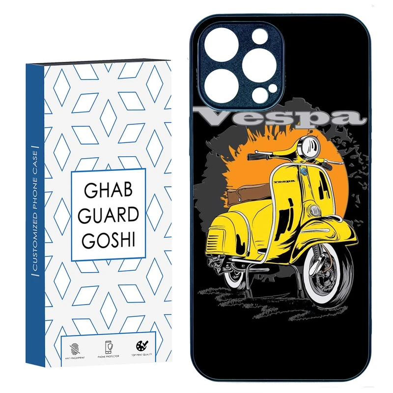 کاور قاب گارد گوشی طرح موتور وسپا کد TPU-161 مناسب برای گوشی موبایل اپل IPHONE 15 PRO MAX