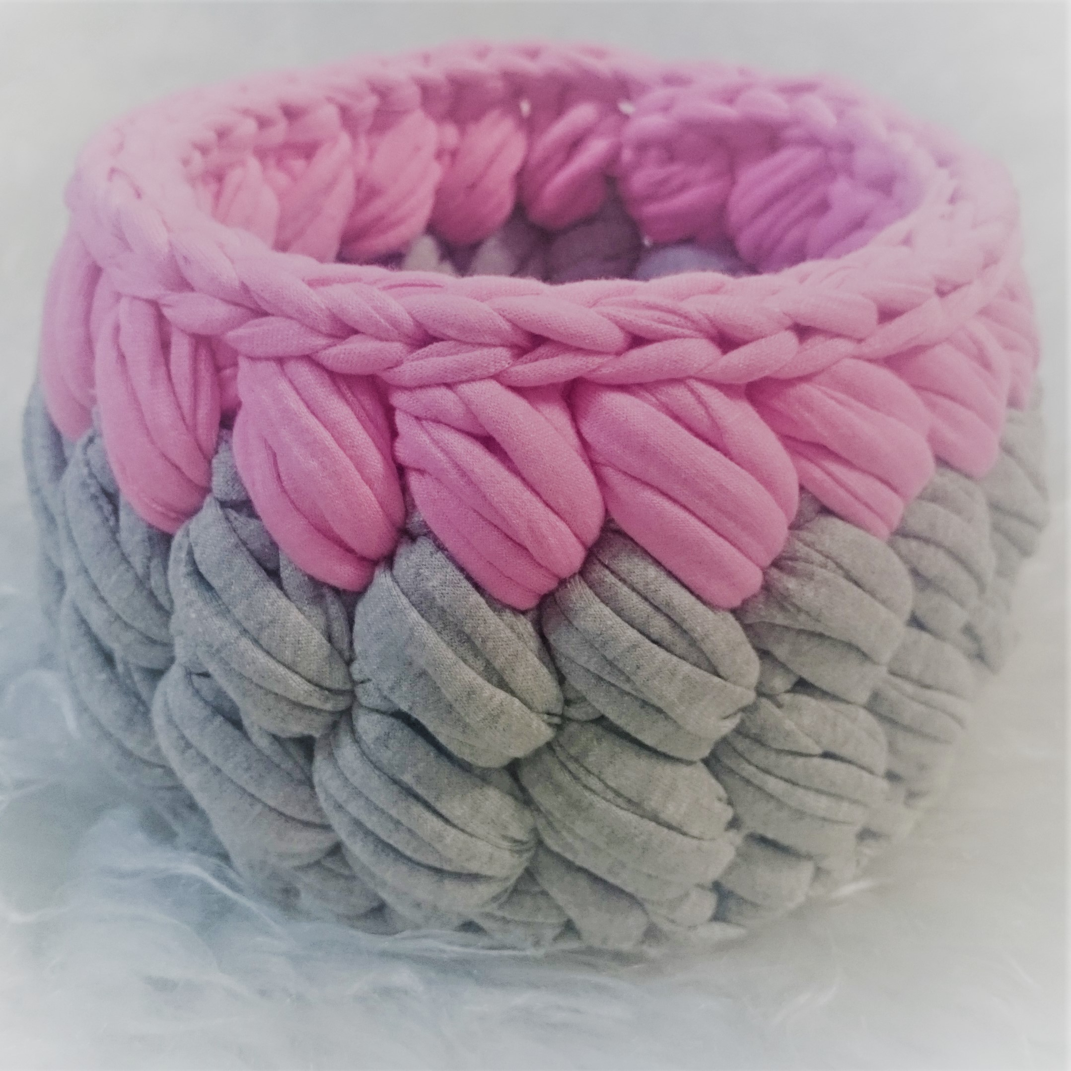 سبد قلاب بافی تریکو کد 01