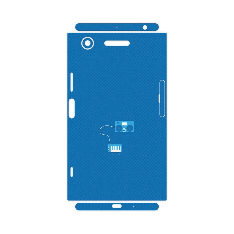 برچسب پوششی ماهوت مدل Minimal DJ Icon-FullSkin مناسب برای گوشی موبایل سونی Xperia XZ1
