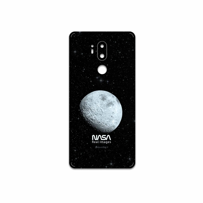 برچسب پوششی ماهوت مدل Moon-By-NASA مناسب برای گوشی موبایل ال جی G7 PLUS THINQ