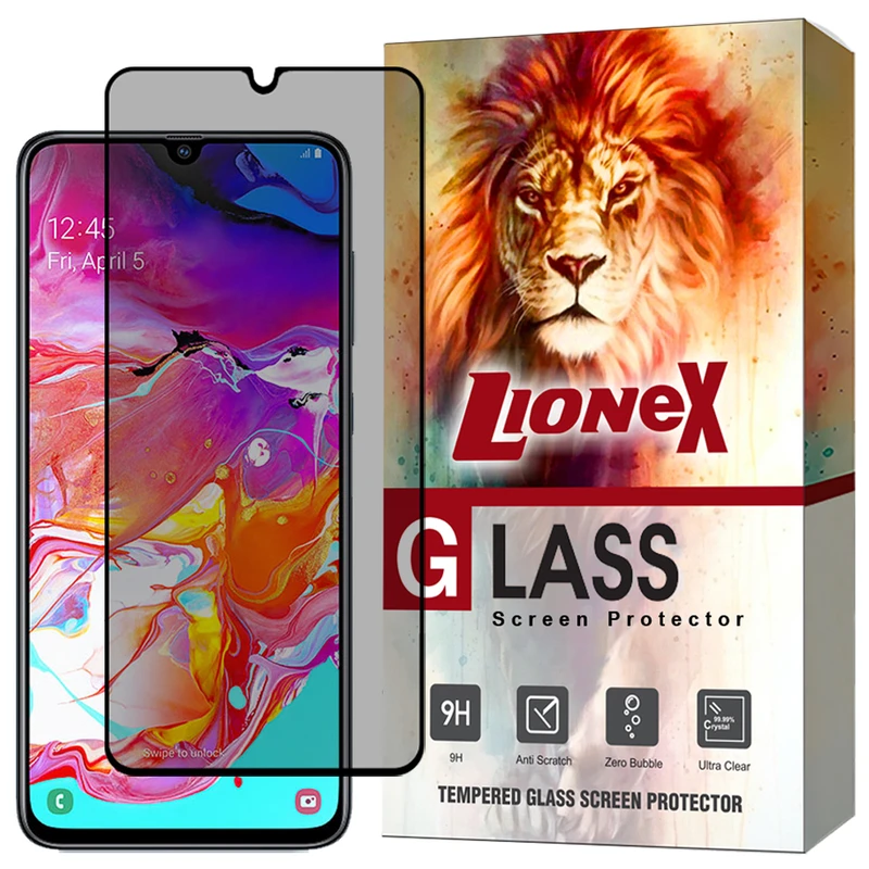 محافظ صفحه نمایش حریم شخصی لایونکس مدل PRIL30 مناسب برای گوشی موبایل سامسونگ Galaxy A70 / A70s / A42 5G / ویکو T3