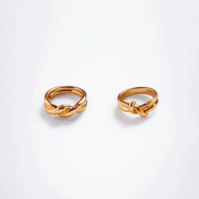 انگشتر زنانه مانگو مدل GO503DOR مجموعه 2 عددی