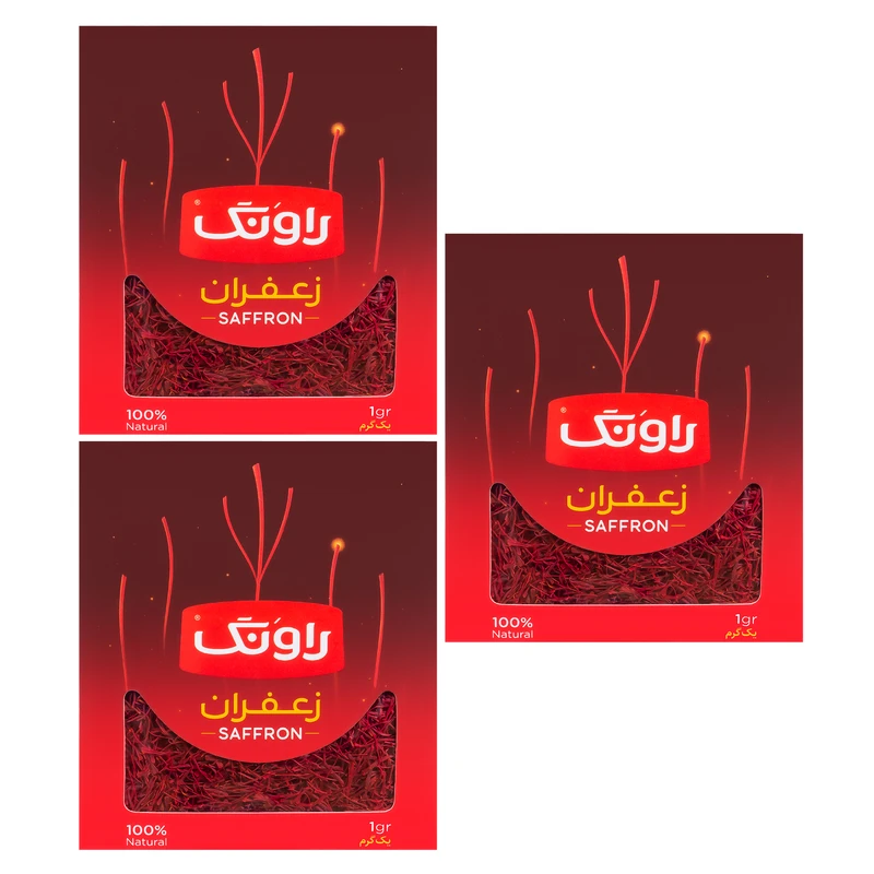 زعفران راونگ - 3 گرم بسته 3 عددی