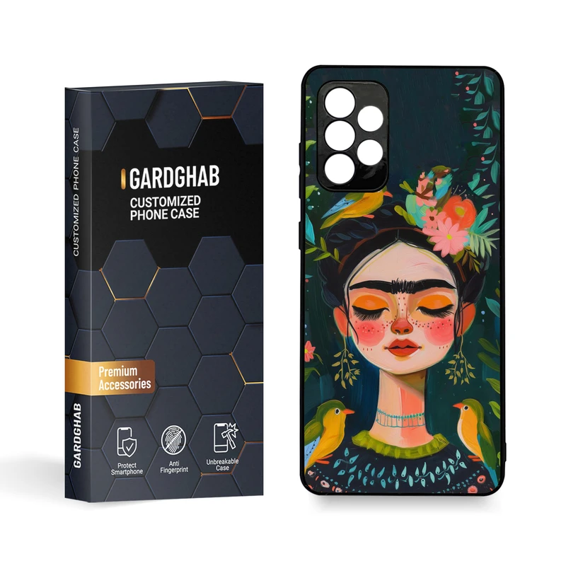 کاور گارد قاب مدل دخترانه مناسب برای گوشی موبایل سامسونگ Galaxy A72