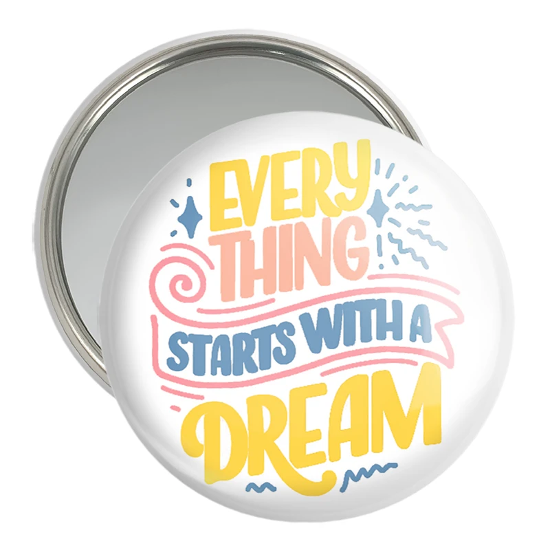 آینه جیبی خندالو مدل جملات انگیزشی کد 24821