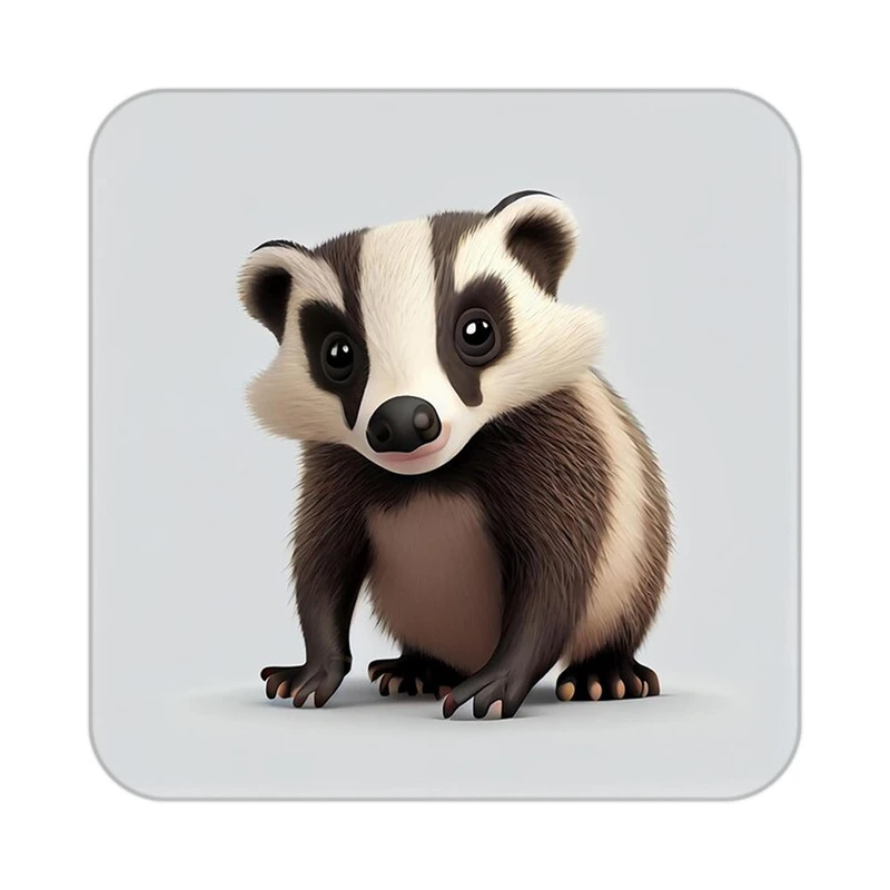 زیر لیوانی کاکتی طرح حیوانات کارتونی مدل mp27440