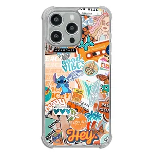 AKAM AMCWTA15PROMAX-GOOD VIBE3 Cover For Apple iPhone 15 Pro Max