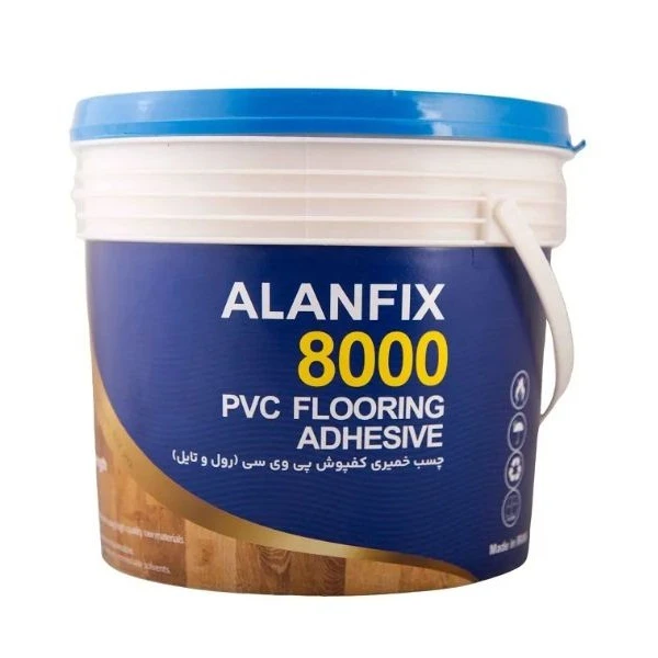چسب خمیری کف پوش آلان فیکس مدل pvc8000 وزن 10 کیلوگرم