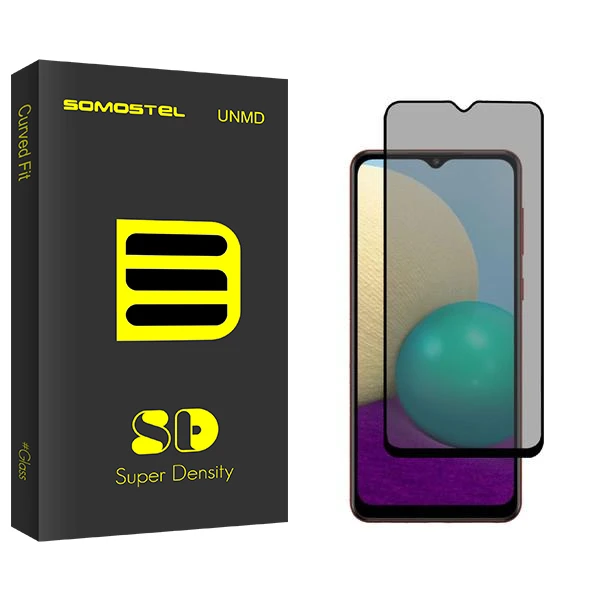 محافظ صفحه نمایش حریم شخصی سوماستل مدل SD مناسب برای گوشی موبایل سامسونگ Galaxy A02