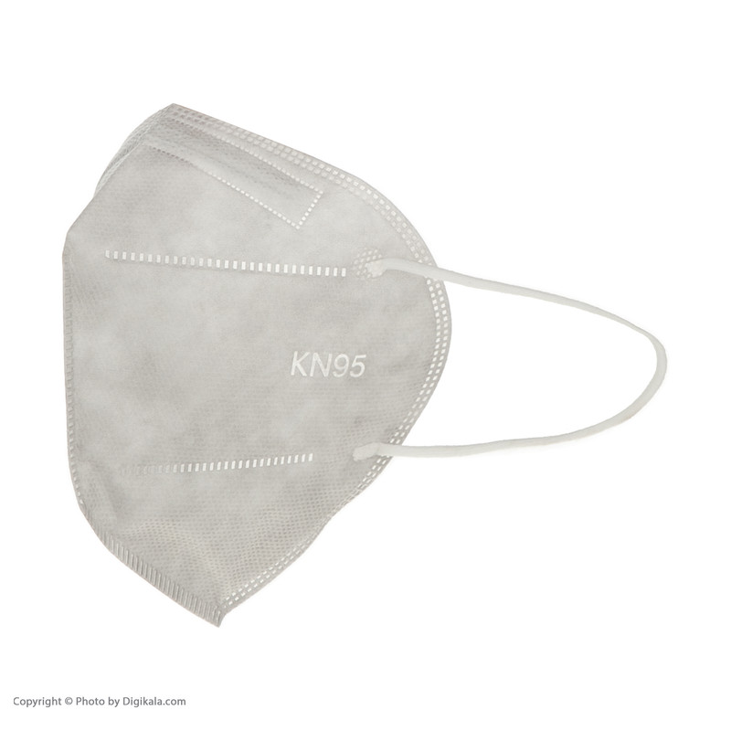 ماسک تنفسی  5 لایه اونلی یو مدل KN95 Gry-586 بسته 10 عددی