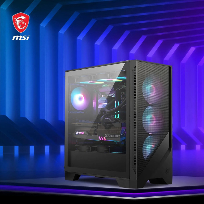 کیس کامپیوتر گیمینگ ام اس آی مدل MAG FORGE 320R AIRFLOW