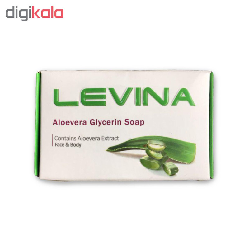 صابون گلیسیرین لوینا مدل Aloevera مقدار 120 گرم