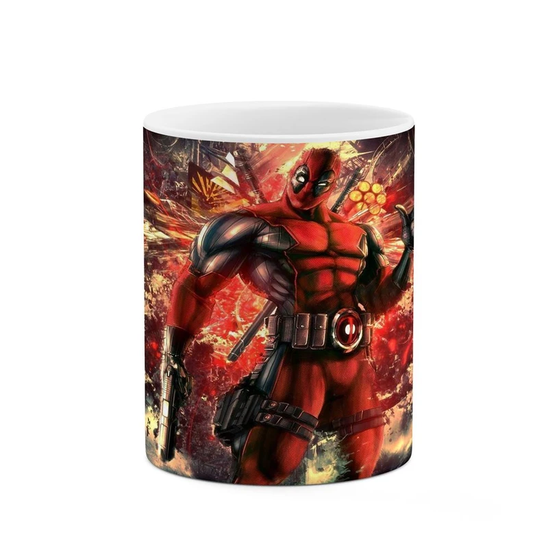 ماگ کاکتی مدل ددپول Deadpool کد mgh38406