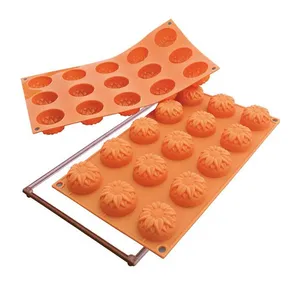 قالب شیرینی سیلیکومارت طرح گل آفتابگردان ریز کد SF072